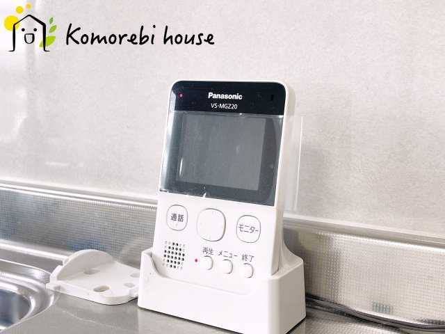 モニター付インターホンです