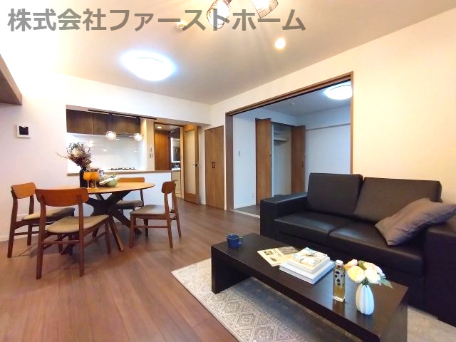 暮らしのイメージが湧きやすいプロパティスタイリング実施物件！　コーディネートの参考になるので嬉しいですね♪