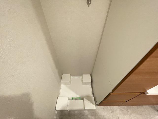 洗濯機置き場です。