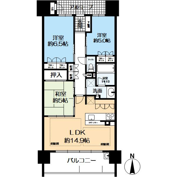 間取り：326000246868