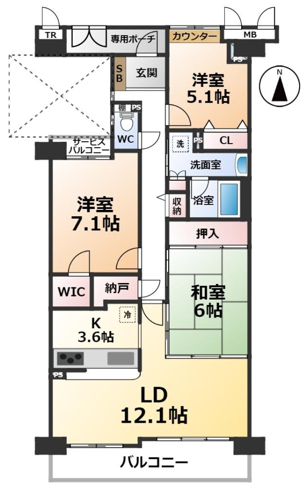 間取り：323000523278