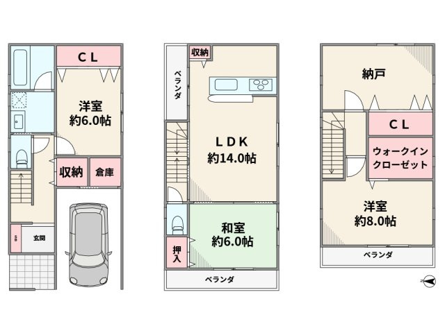 間取り：328000542614