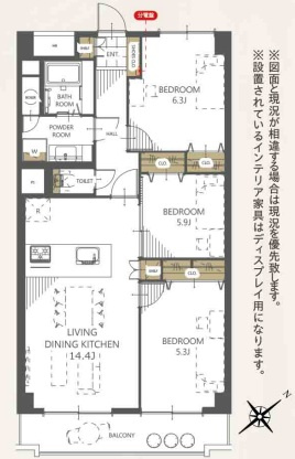 間取り：301000099385