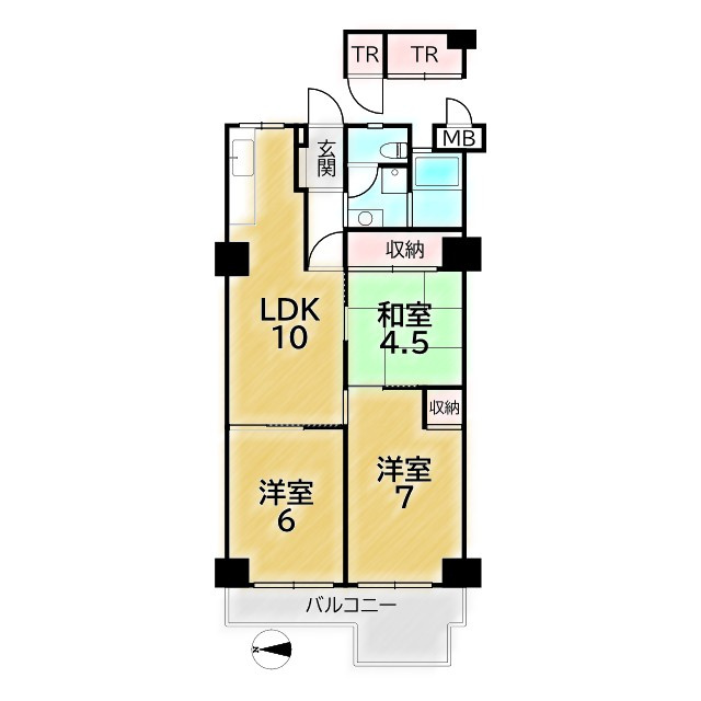間取り：326000265048