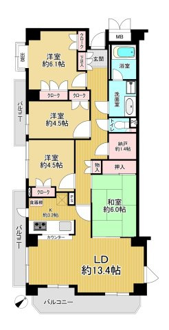 間取り：322000548742