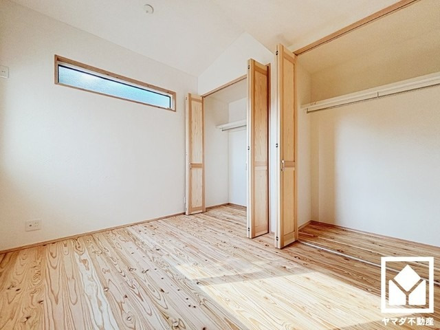 全居室に収納がございますので、お部屋の広さを最大限に活用できます。