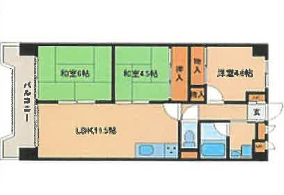 間取り：328000631362