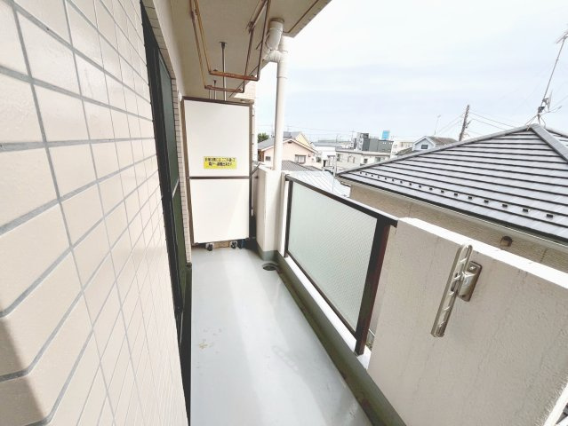 広々としたバルコニーです