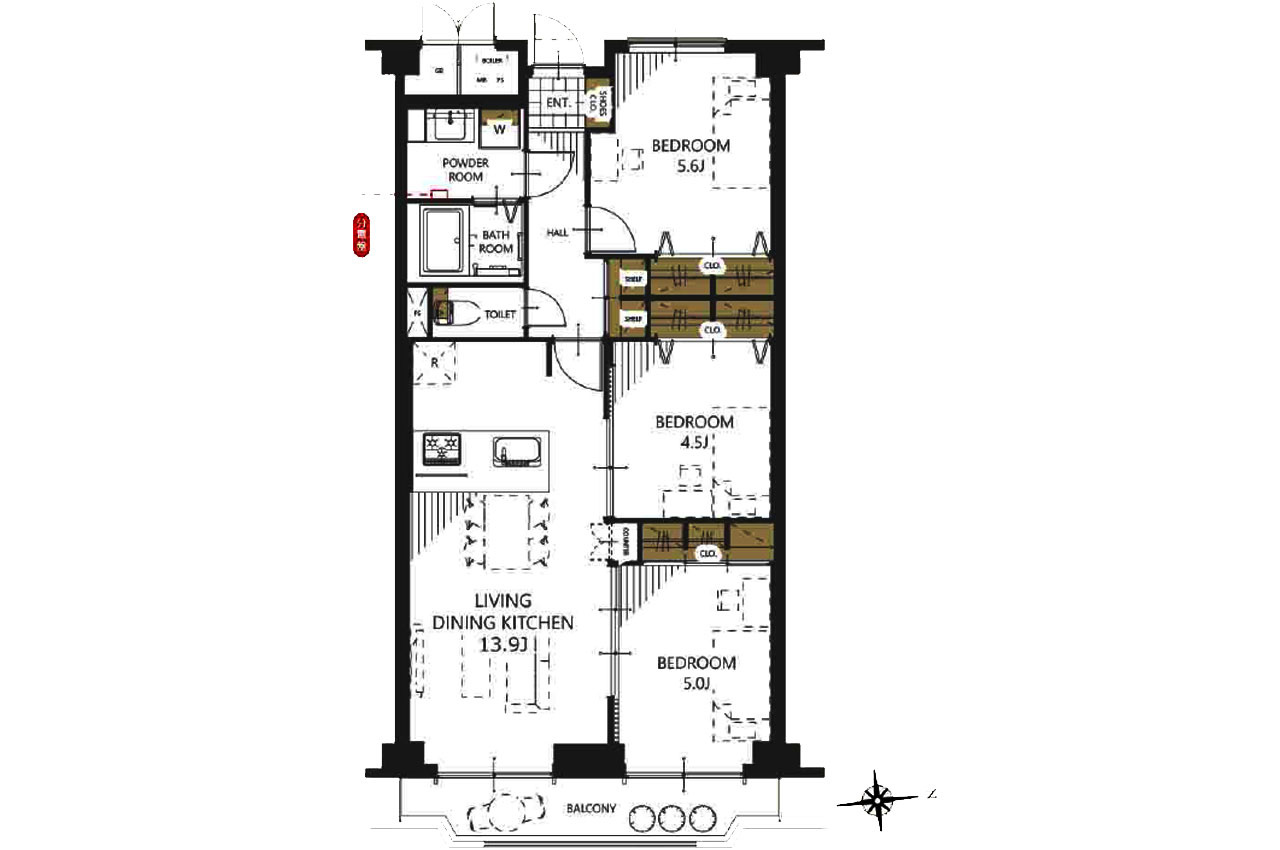 間取り：327002180936