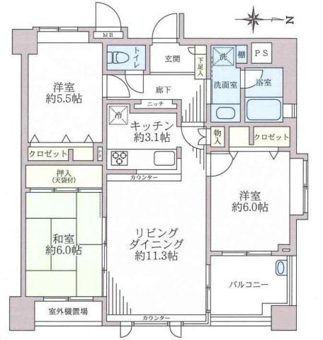 間取り：314002724392