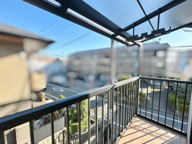 家族分の洗濯物がすぐ乾く南向きバルコニー♪