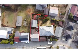 笛吹市八代町南　売地の外観