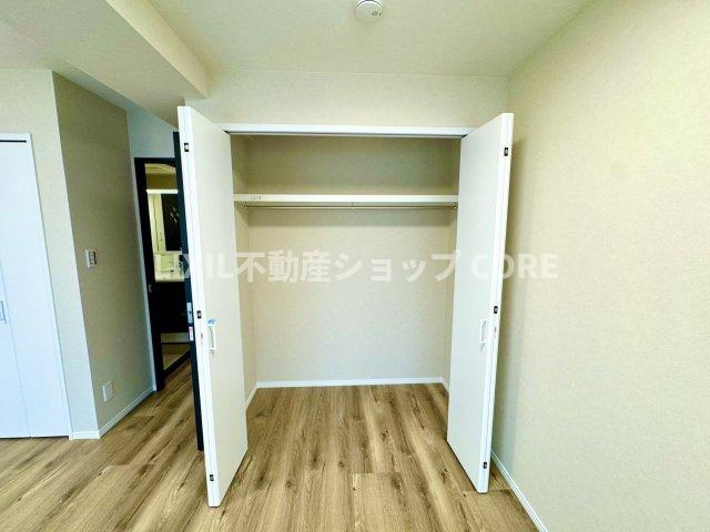 全居室に収納を完備しておりますので、居室の全空間を有効活用出来ます。　