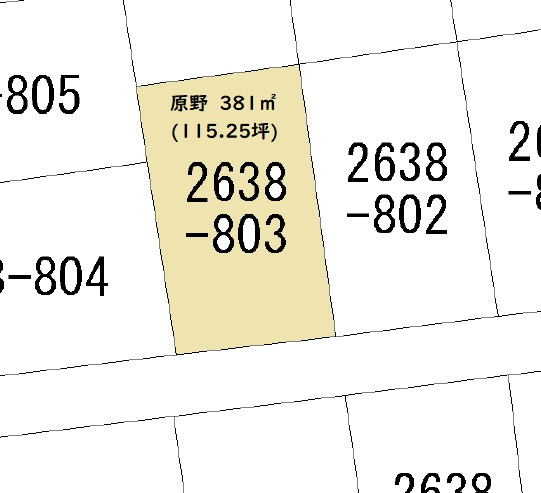 区画図：346000037915