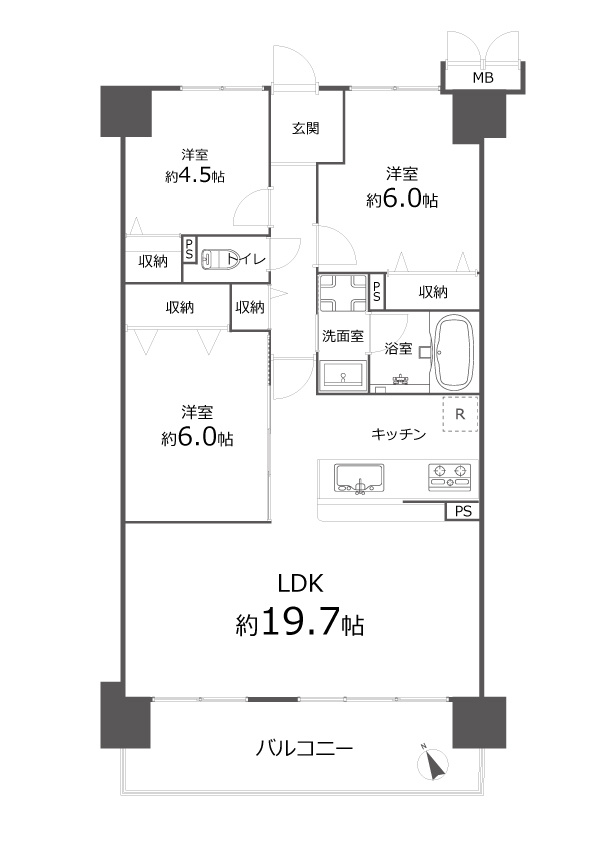 間取り：328000692393