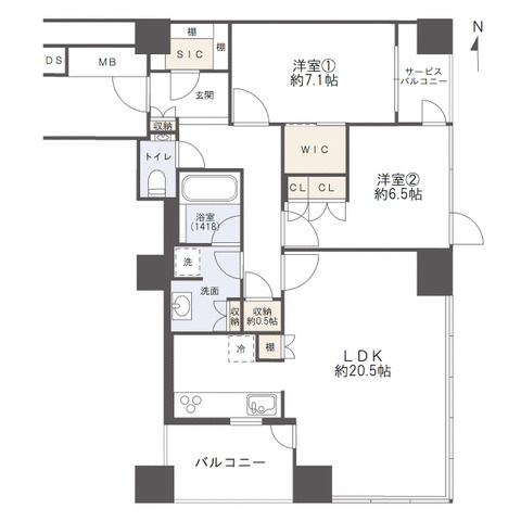 間取り：327002536784