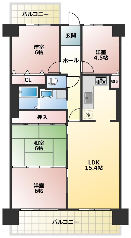 間取り：328000637462