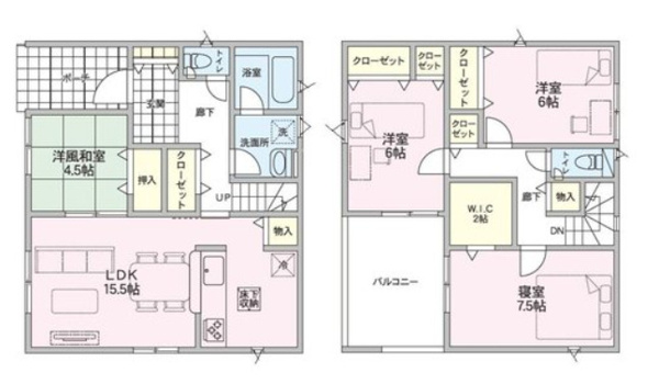 【新潟市東区下木戸 第3 2号の間取り】