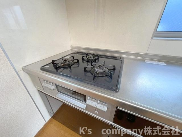 三口ガスコンロででお料理の幅が広がります◇