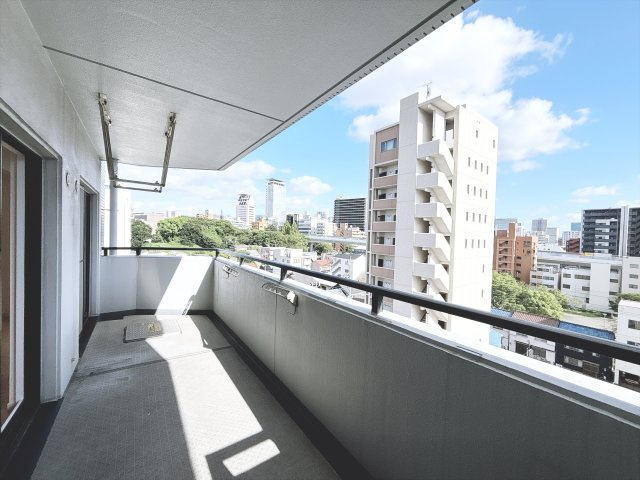 南側バルコニーです。