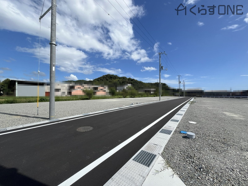 分譲地全体の写真です