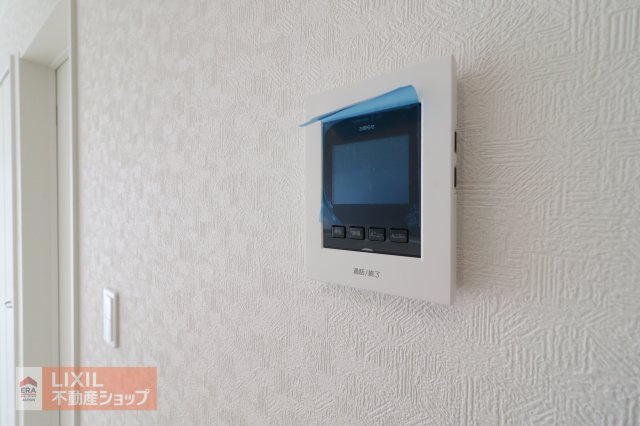 【TVインターホン】現地完成写真。カラーTVインターホン。