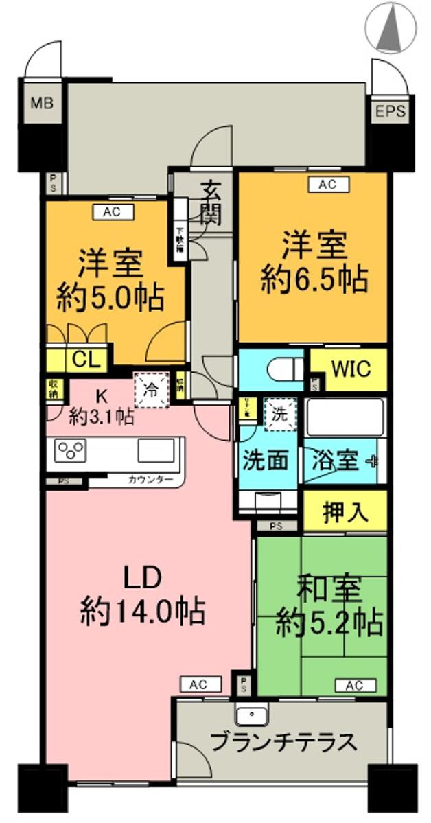 間取り：308000137827