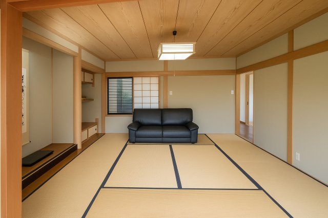 和室がひろがる居住スペース