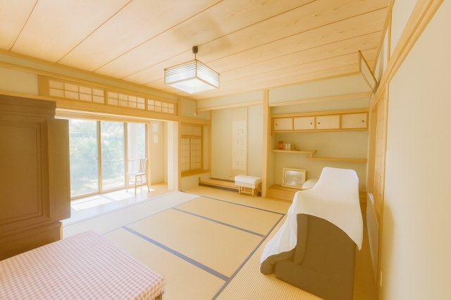 落ち着いた雰囲気の和室付きです