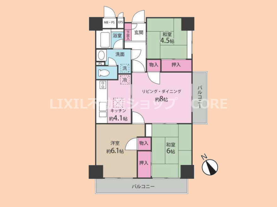 間取り：314002634738