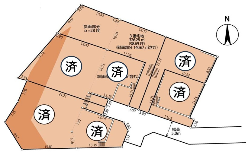 区画図