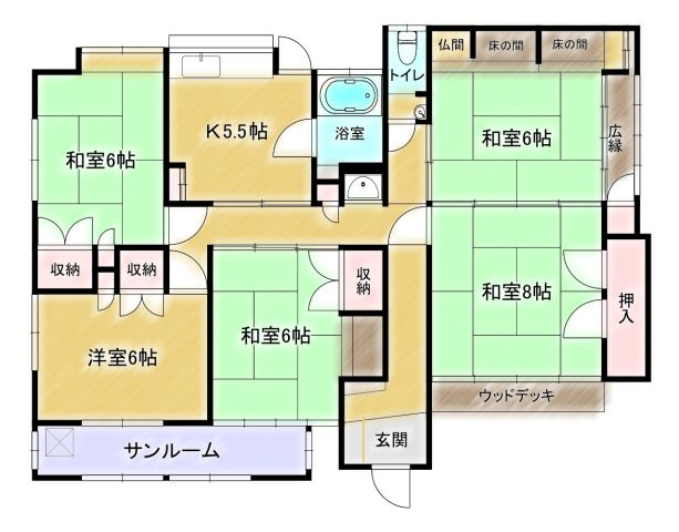 間取り：346000046878