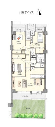 間取り：323000491126