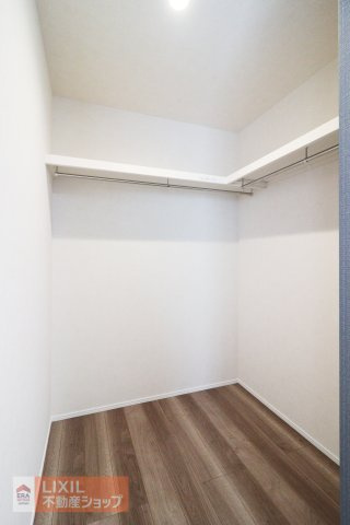 【収納】現地完成写真。しっかり収納がついております！