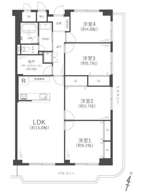 間取り：328000679767