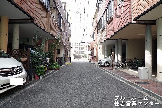 前面道路です！