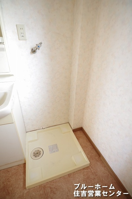 室内洗濯機置き場がございます！