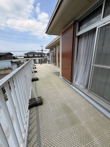 広々バルコニーで家庭菜園やガーデニングなどにも挑戦できます！