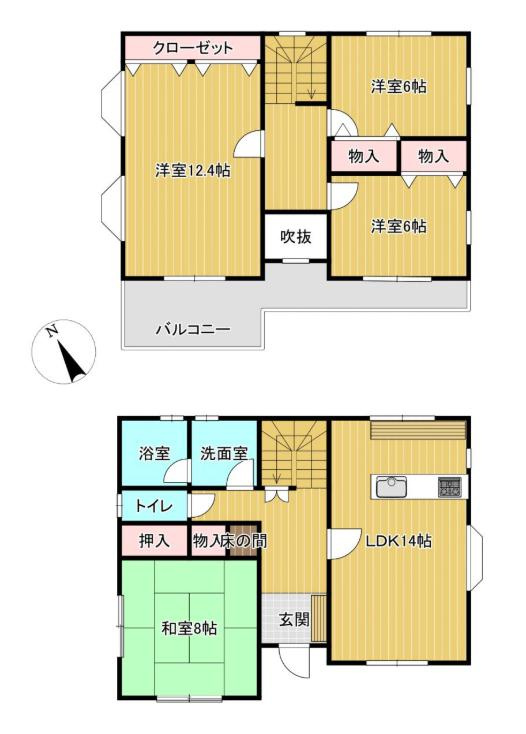 間取り：308000176265