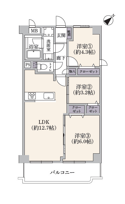 間取り：313004450701