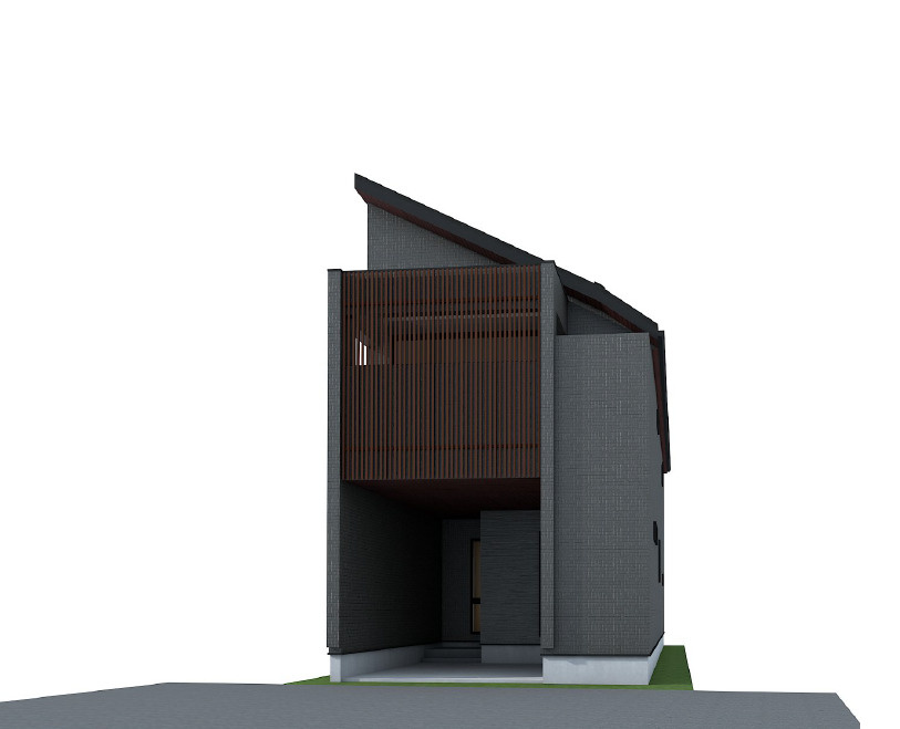 建物プラン完成予想図