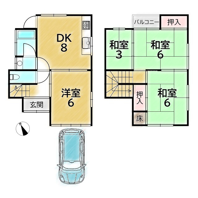 間取り：326000224026