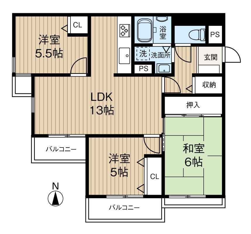 間取り：328000623096