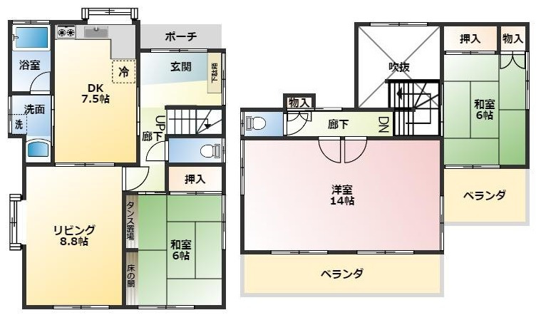 間取り：322000594460