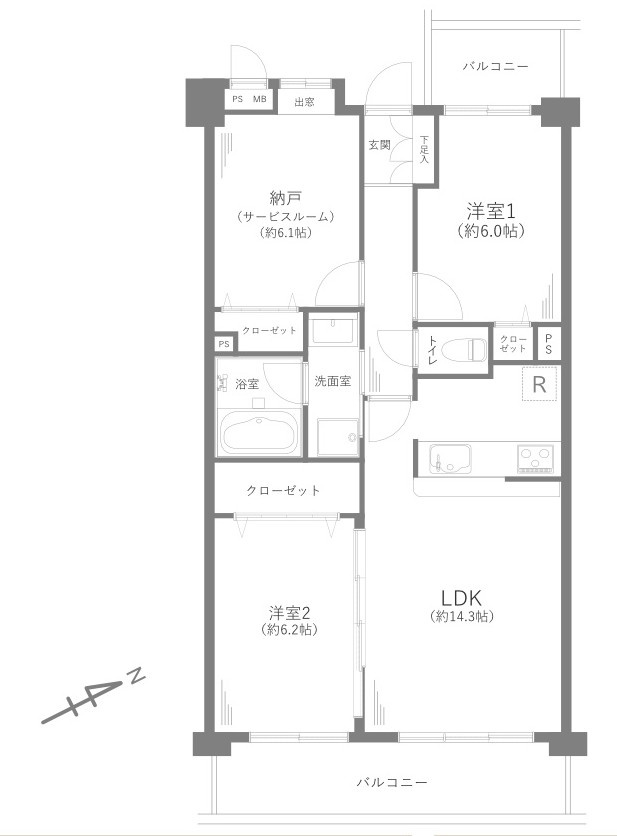 間取り：313004804448