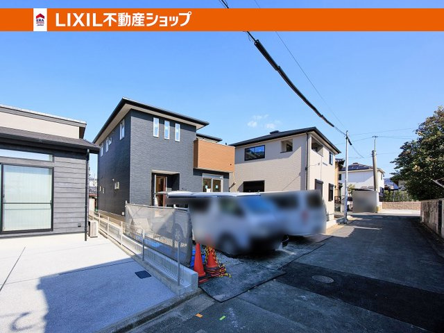 南側公道　接道8.7ｍ　幅員4.0ｍ　　撮影日：2/19