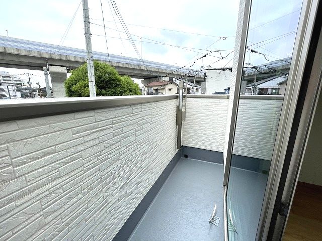 2階バルコニーです。