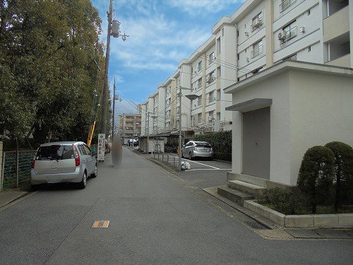 前面道路