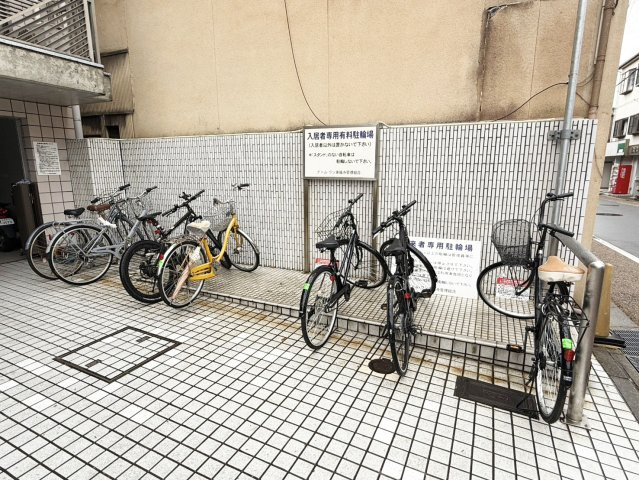 駐輪スペースです。