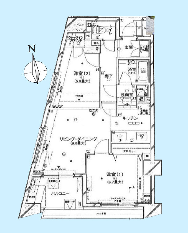間取り：313004837298